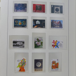 Collection timbres de Finlande 1889-2008 oblitérés en 2 albums Leuchtturm.