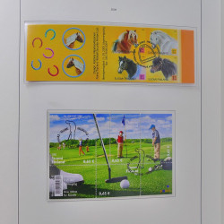 Collection timbres de Finlande 1889-2008 oblitérés en 2 albums Leuchtturm.