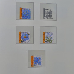 Collection timbres de Finlande 1889-2008 oblitérés en 2 albums Leuchtturm.