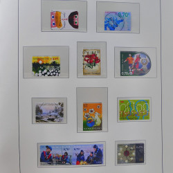 Collection timbres de Finlande 1889-2008 oblitérés en 2 albums Leuchtturm.