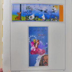 Collection timbres de Finlande 1889-2008 oblitérés en 2 albums Leuchtturm.