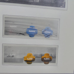 Collection timbres de Finlande 1889-2008 oblitérés en 2 albums Leuchtturm.