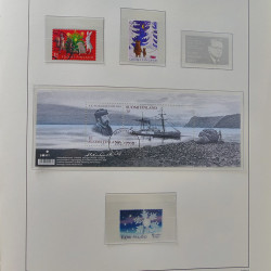 Collection timbres de Finlande 1889-2008 oblitérés en 2 albums Leuchtturm.