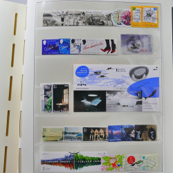 Collection timbres de Finlande 1889-2008 oblitérés en 2 albums Leuchtturm.