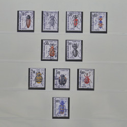 Collection timbres de France fins de catalogue oblitérés en album Lindner.