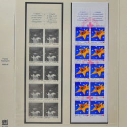 Collection timbres de France 1993-1998 oblitérés en album Safe.