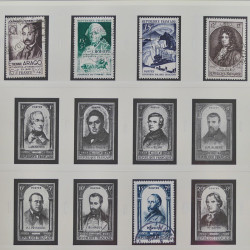 Collection timbres de France 1949-1964 oblitérés en album Safe.