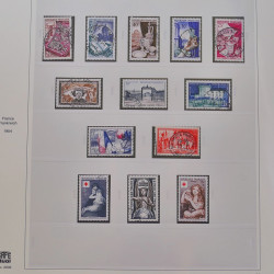 Collection timbres de France 1949-1964 oblitérés en album Safe.