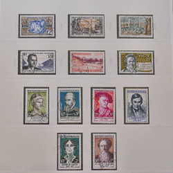 Collection timbres de France 1949-1964 oblitérés en album Safe.