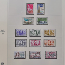 Collection timbres de France 1949-1964 oblitérés en album Safe.