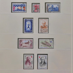 Collection timbres de France 1949-1964 oblitérés en album Safe.