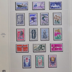 Collection timbres de France 1949-1964 oblitérés en album Safe.