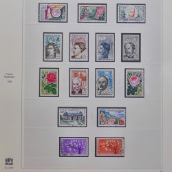 Collection timbres de France 1949-1964 oblitérés en album Safe.