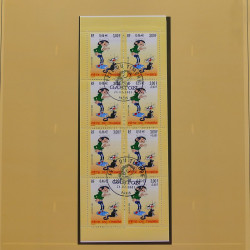 Collection timbres de France 1999-2001 oblitérés en album Safe.