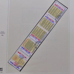 Collection timbres de France 1986-1992 oblitérés en album Safe.