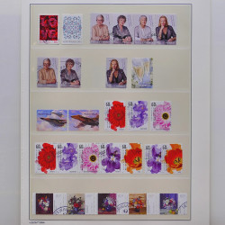 Vrac philatélique de timbres du monde neufs et oblitérés en un carton.