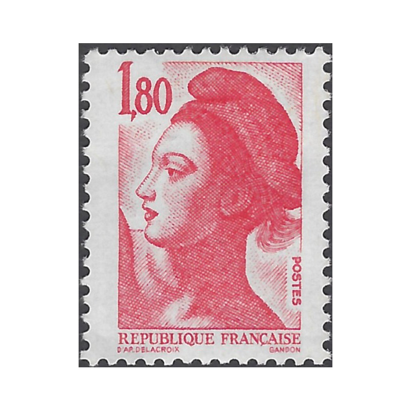 Marianne de Liberté timbre N°2220a neuf**, R.