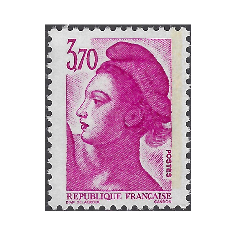 Marianne de Liberté timbre N°2486a neuf**.