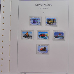 Vrac philatélique de timbres du monde neufs et oblitérés en un carton.