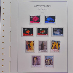 Vrac philatélique de timbres du monde neufs et oblitérés en un carton.