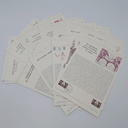 Vrac philatélique de timbres du monde neufs et oblitérés en un carton.