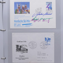 Collection timbres thématiques Ski - sports d'hiver en 2 albums.