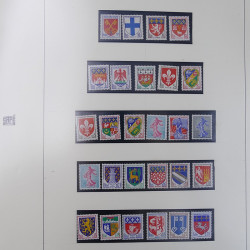 Collection timbres de France thématiques neufs** en album Safe.