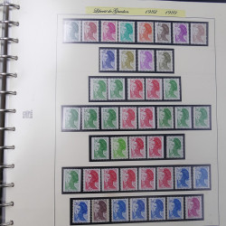 Collection timbres de France thématiques neufs** en album Safe.