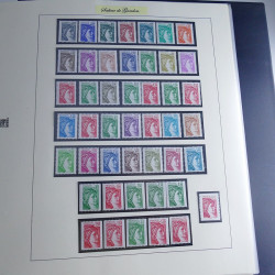 Collection timbres de France thématiques neufs** en album Safe.