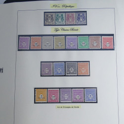 Collection timbres de France thématiques neufs** en album Safe.