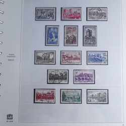 Collection timbres de France 1850-1947 oblitérés en album Safe.