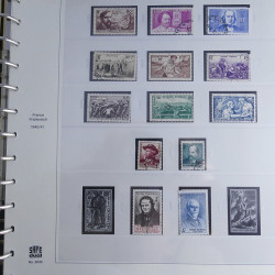 Collection timbres de France 1850-1947 oblitérés en album Safe.