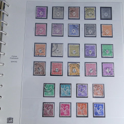 Collection timbres de France 1850-1947 oblitérés en album Safe.