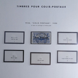 Collection timbres de Nouvelle Calédonie 1892-1948 oblitérés en album Moc.