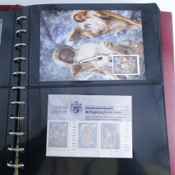 Collection commémoratifs thématique Noel en un album.