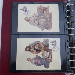 Collection commémoratifs thématique Noel en un album.