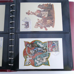 Collection commémoratifs thématique Noel en un album.