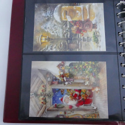 Collection commémoratifs thématique Noel en un album.