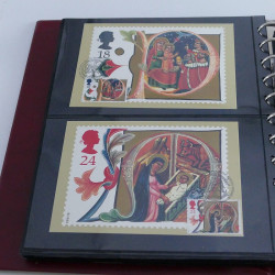 Collection commémoratifs thématique Noel en un album.