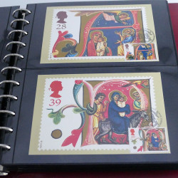 Collection commémoratifs thématique Noel en un album.