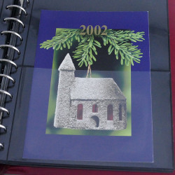 Collection commémoratifs thématique Noel en un album.