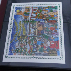 Collection commémoratifs thématique Noel en un album.