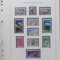 Collection timbres de Comores - Cote des Somalis oblitérés en album Moc.