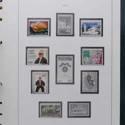 Collection timbres de Comores - Cote des Somalis oblitérés en album Moc.