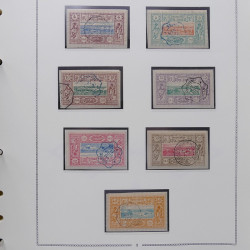 Collection timbres de Comores - Cote des Somalis oblitérés en album Moc.