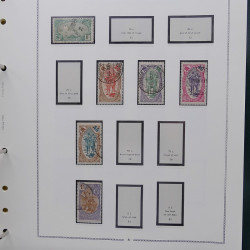 Collection timbres de Comores - Cote des Somalis oblitérés en album Moc.