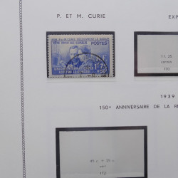 Collection timbres de Comores - Cote des Somalis oblitérés en album Moc.