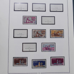 Collection timbres de Comores - Cote des Somalis oblitérés en album Moc.