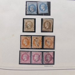 Collection timbres de France 1853-1977 neufs et oblitérés en album Yvert.