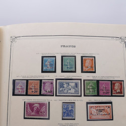 Collection timbres de France 1853-1977 neufs et oblitérés en album Yvert.